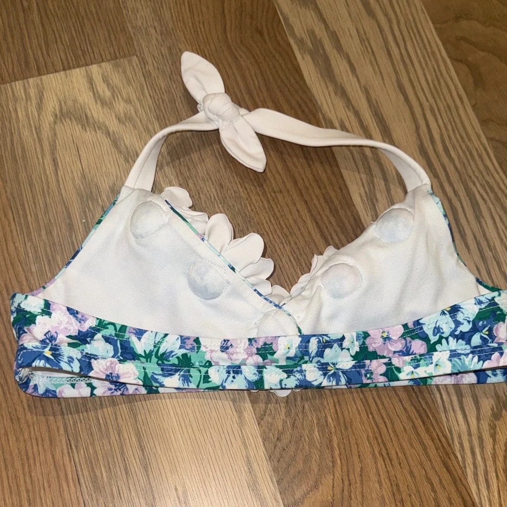 Janie and Jack Recycled Floral Rosette Bikini